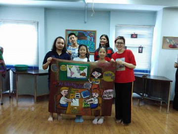 อาสาสร้างสื่อการเรียนรู้บนผืนผ้า 28 ก.ย. 62 Volunteer to Create Learning Material on Canvas – in Thailand Sep, 28 ,19 ณ ห้องสุจิตรา ชั้น 4 อาคารมูลนิธิอาสมัครเพื่อสังคม @ 4th Fl., TVS Bldg.